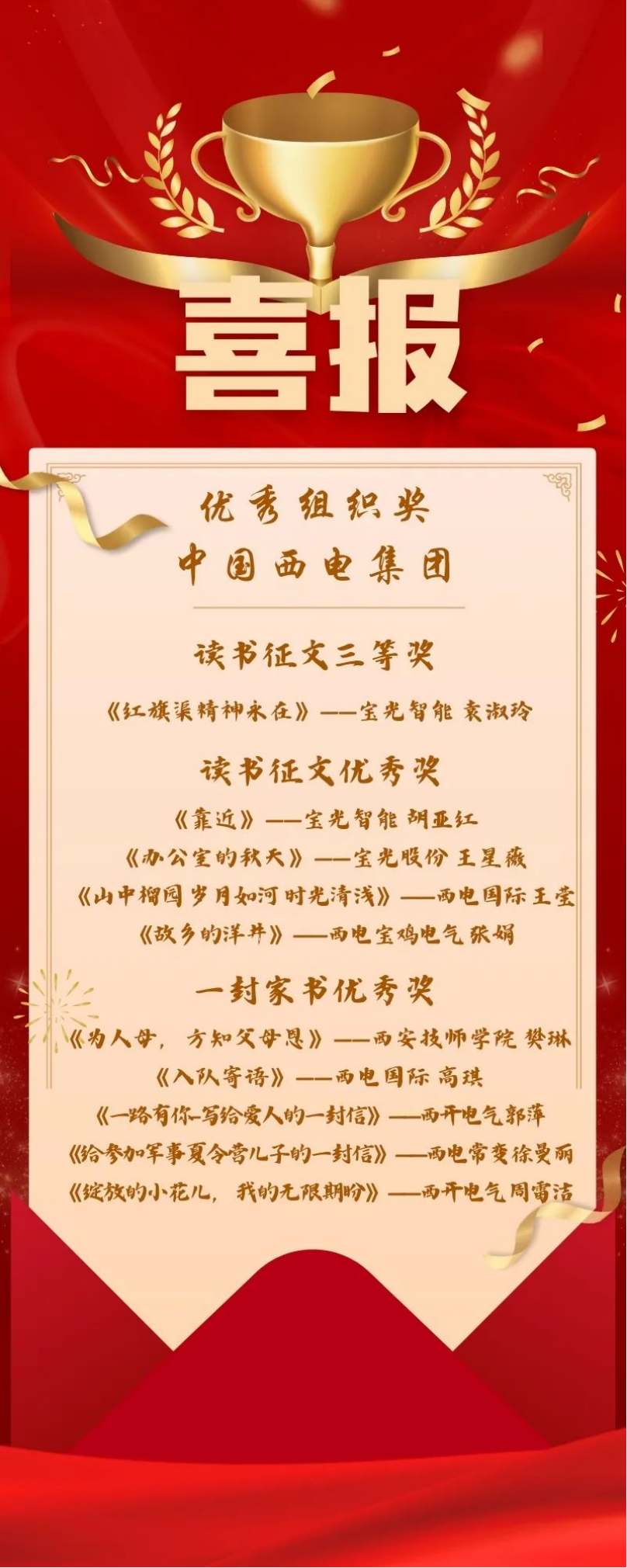 榜上有名！“书香三八”评选揭榜，尊龙网站官方入口巾帼收获丰硕！